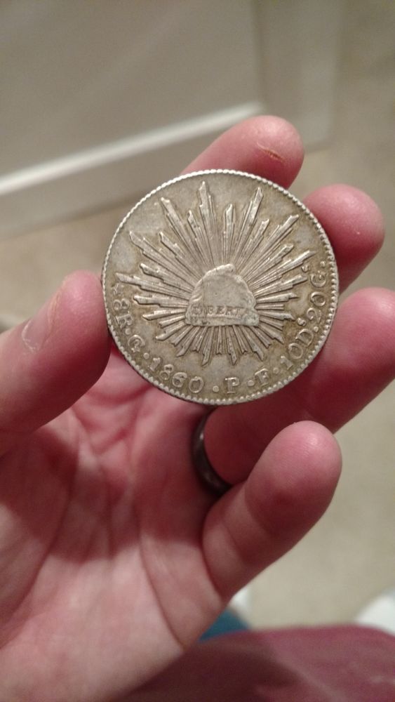 Mexico-1860-8-Reales-Bought-For-$15